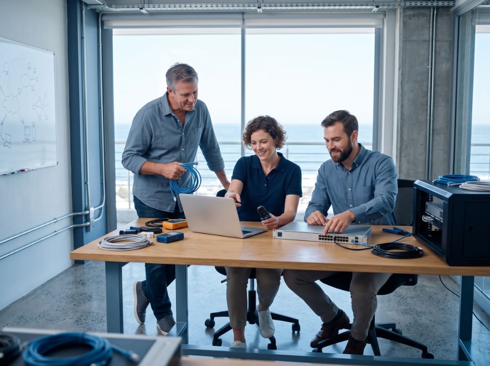 Poseidon Network Systems team working