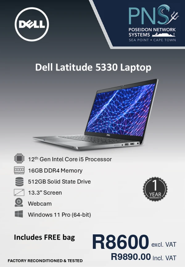 Refurbished Dell Latitude 5330 laptop